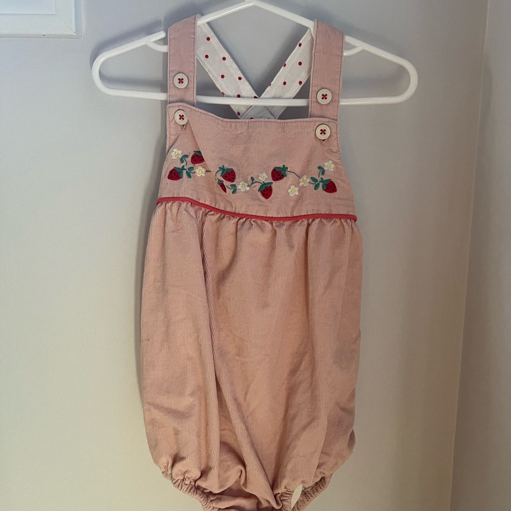 Baby Boden baby romper. Worn only once for photoshoot. Heirloom Quality!